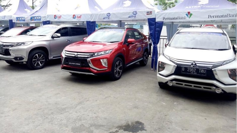 Berbagai mobil baru andalan produsen otomotif di lantai pameran Gaikindo Indonesia International Auto Show (GIIAS) 2019,