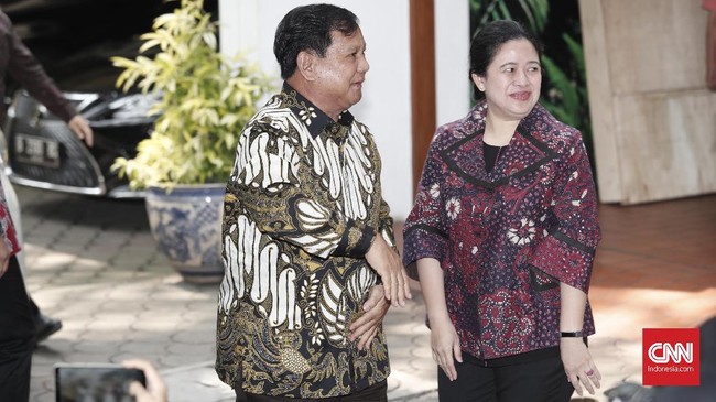 Gerindra mulai membuka komunikasi dengan PDIP soal opsi menduetkan Prabowo Subianto dengan Puan Maharani di Pilpres 2024.