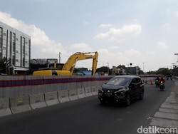 Underpass Kentungan Sleman Diuji Coba
