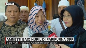VIDEO: Paripurna DPR Bacakan Amnesti Baiq Nuril