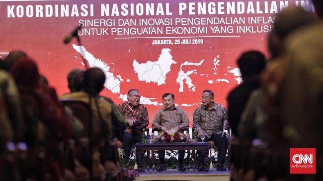 JK meminta BI kembali memangkas suku bunga acuannya jika perekonomian lebih kondusif.
