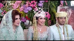 Meriahnya Prosesi Pernikahan Kedua Tania Nadira