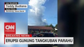 VIDEO - Saksi Mata: Tidak Ada Tremor Susulan Pasca Letusan