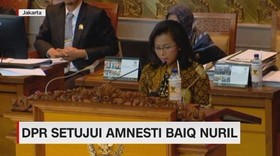 VIDEO: DPR Setujui Amnesti Baiq Nuril
