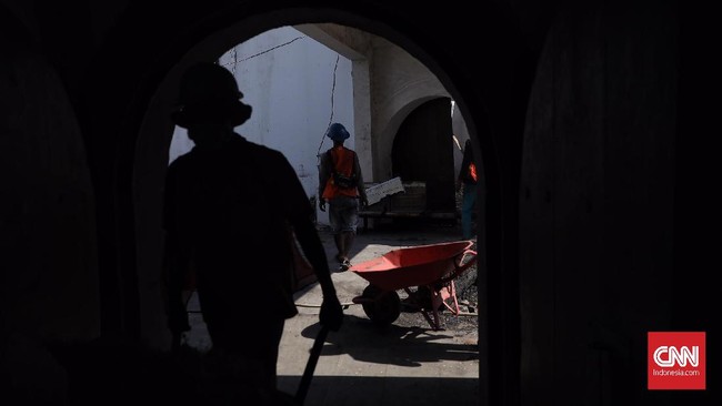 FOTO : Proyek Konservasi Museum Bahari usai Terbakar