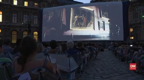 VIDEO: Bioskop 'Terbuka' Terbesar di Paris