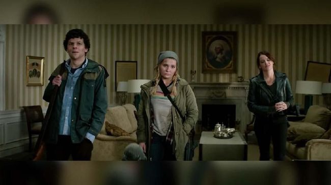 Jadwal Bioskop Trans TV hari ini (18 Juli) Zombieland 2: Double Tap. Berikut sinopsis Zombieland: Double Tap dibintangi Jesse Eisenberg.
