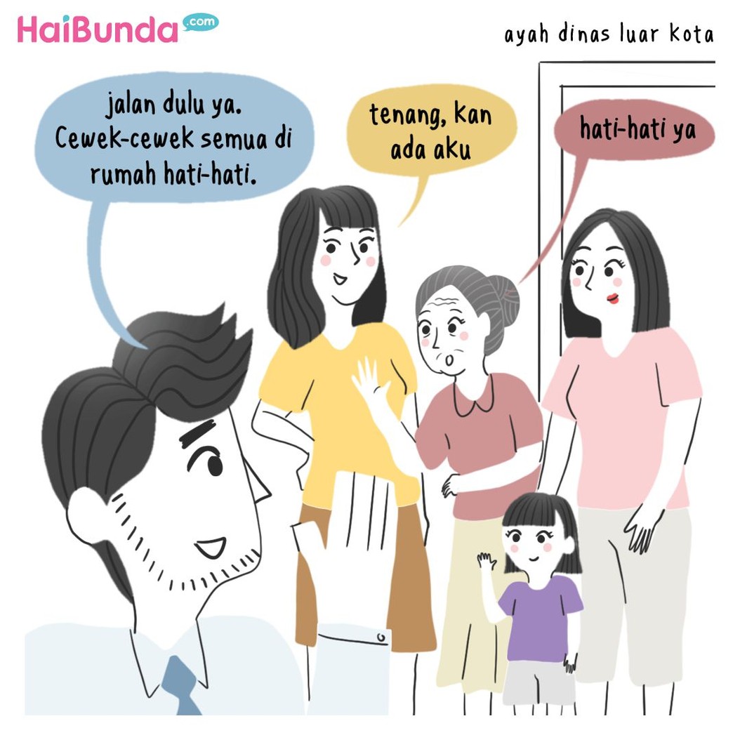 Gara-gara takut hantu, kehebohan terjadi di rumah Bunda di komik ini. Keluarga Bunda juga begitu? Pernah heboh karena takut hantu? Sharing ceritanya yuk.