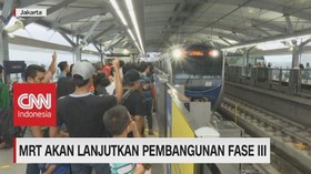 VIDEO: Cetak 95.000 Penumpang/Hari, MRT Fase III Dilanjutkan