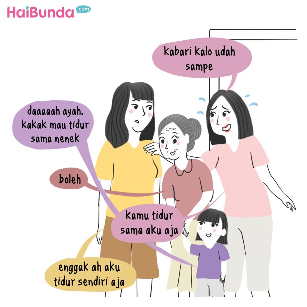 Gara-gara takut hantu, kehebohan terjadi di rumah Bunda di komik ini. Keluarga Bunda juga begitu? Pernah heboh karena takut hantu? Sharing ceritanya yuk.