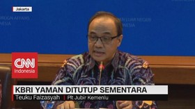 VIDEO: KBRI Yaman Ditutup Sementara
