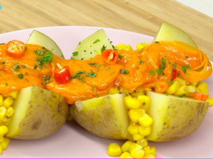 Resep Corn Potato Lava, Camilan Kaya Nutrisi untuk Pecinta Keju