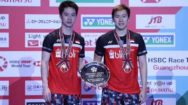 Kevin Sanjaya Sukamuljo/Marcus Fernaldi Gideon berhasil jadi juara Japan Open 2019. Berikut fakta menarik di balik sukses tersebut.