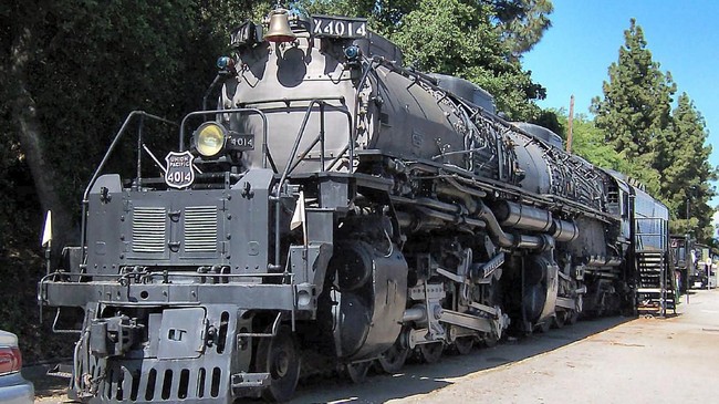 Menyandang nama Big Boy, lokomotif ini terakhir beroperasi pada tahun 1961.