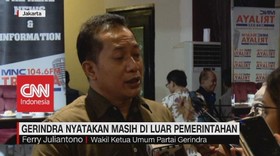 VIDEO: Gerindra Nyatakan Masih di Luar Pemerintahan
