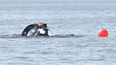 FOTO: Ziarah Putin ke Pusara Bawah Laut Presiden Rusia, Vladimir Putin, mengunjungi bangkai kapal selam ShCh-308 'Syomga' yang tenggelam terkena ranjau saat Perang Dunia II.