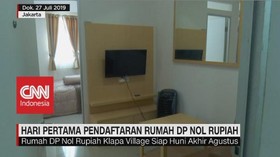 VIDEO: Hari Pertama Pendaftaran Rumah DP 0 Rupiah