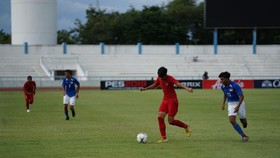 Timnas Indonesia U-15 vs Thailand Imbang di Babak Pertama
