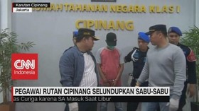 VIDEO: Pegawai Rutan Cipinang Selundupkan Sabu-Sabu
