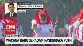 VIDEO: Wacana Baru Seragam Paskibraka Putri