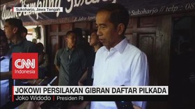 VIDEO: Jokowi Persilahkan Gibran Daftar Pilkada