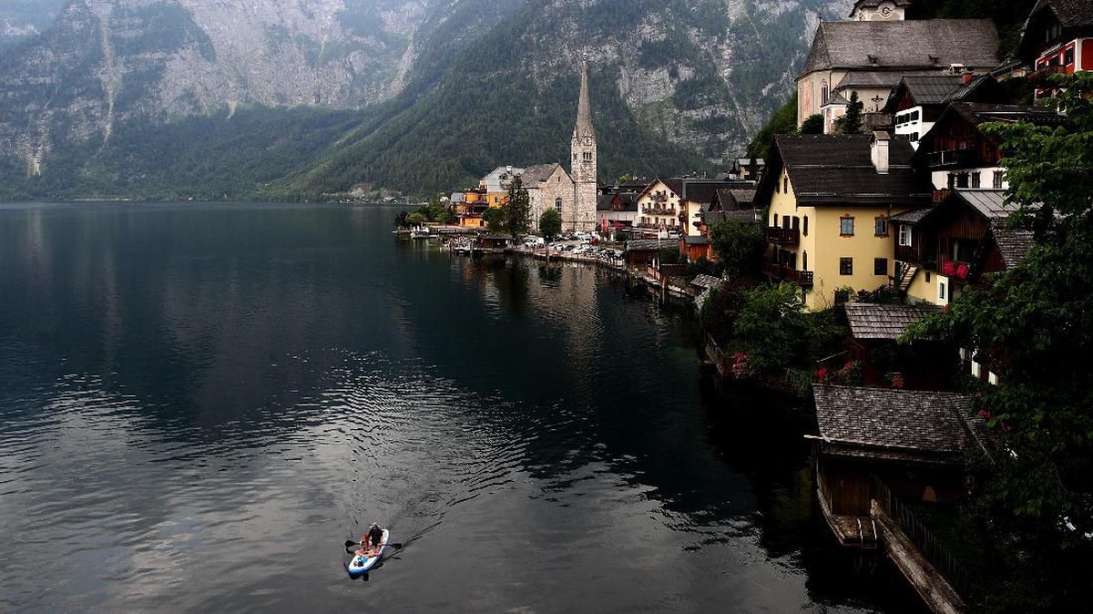 FOTO: Hallstatt, Kota Danau di Kota Garam