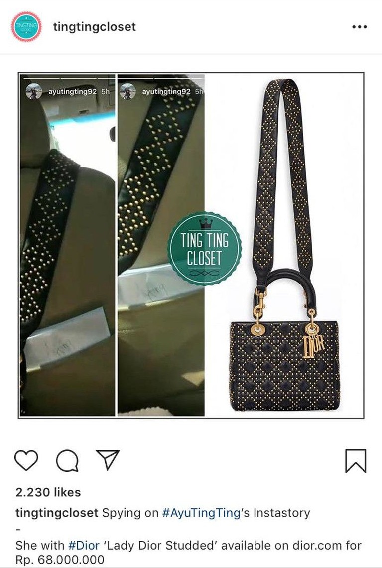 Ayu Ting Ting termasuk dalam jajaran pendangdut sukses. Berikut 7 di antara barang mewah bermerek miliknya.