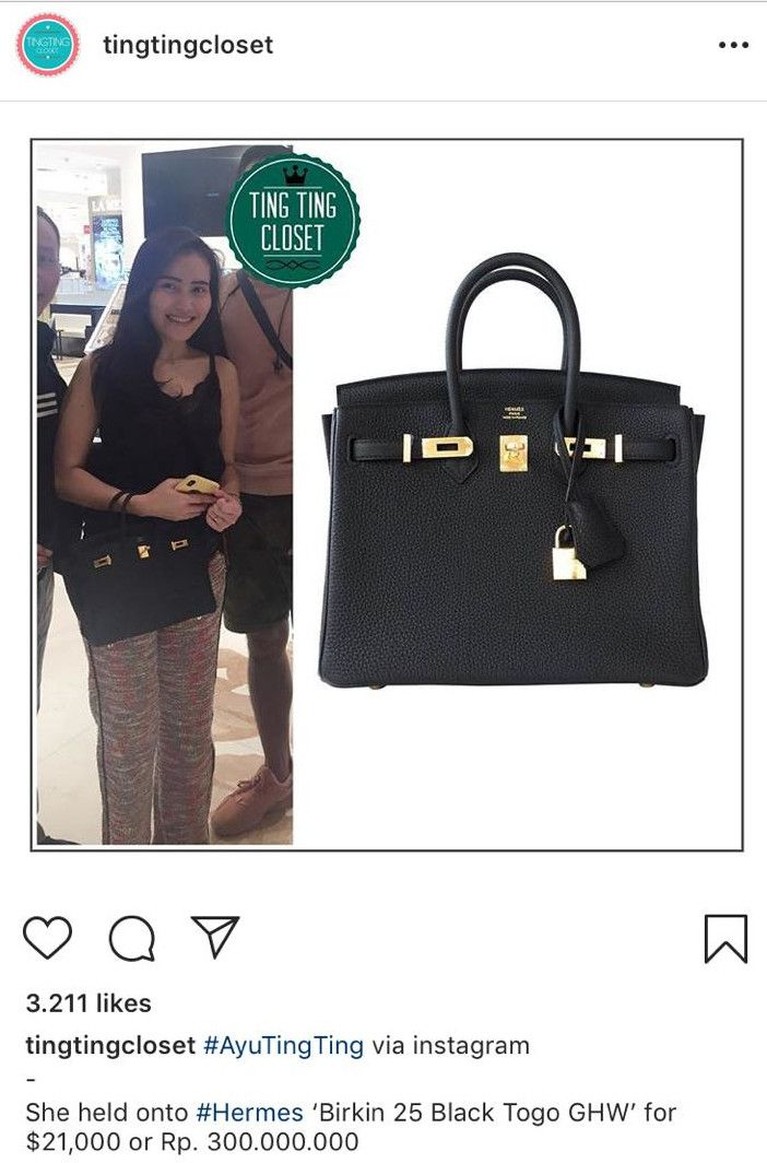 Ayu Ting Ting termasuk dalam jajaran pendangdut sukses. Berikut 7 di antara barang mewah bermerek miliknya.