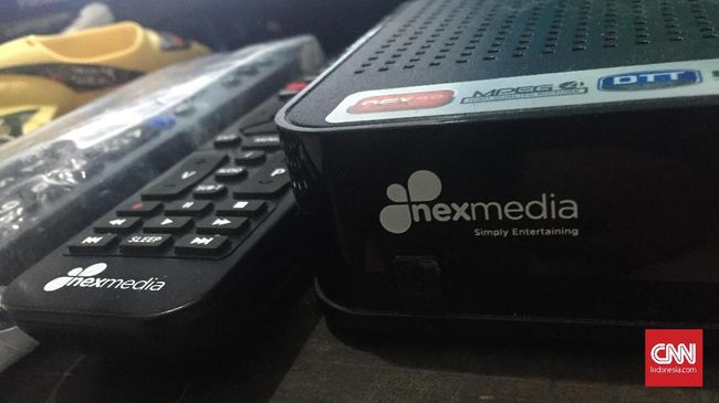 Mengenal Teknologi TV Berbayar Tanpa Parabola Berbeda dengan kebanyakan televisi berlangganan, Nexmedia memanfaatkan teknologi telestrial yang membuat tayangan bisa dinikmati tanpa menggunakan parabola.