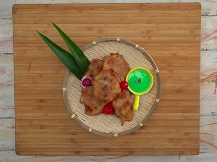 Resep Kelapa Muda Goreng Saus Pandan, Jajanan Tradisional Nikmat