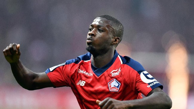 Arsenal dikabarkan akan segera menyelesaikan transfer penyerang sayap Nicolas Pepe dari Lille pada Selasa (30/7) waktu setempat.