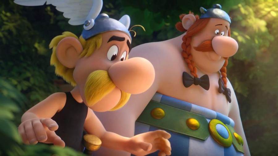 Petualangan Asterix dan Obelix dalam film Asterix: The Secret of the Magic Potion.