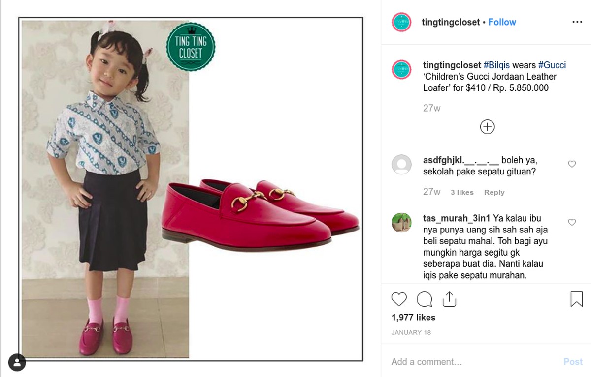 Bilqis Khumairah Razak&comma; putri semata wayang Ayu Ting Ting sudah memiliki sejumlah barang mewah dengan harga fantastis&comma; intip yuk&excl;