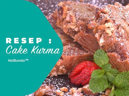 Resep Cake Kurma