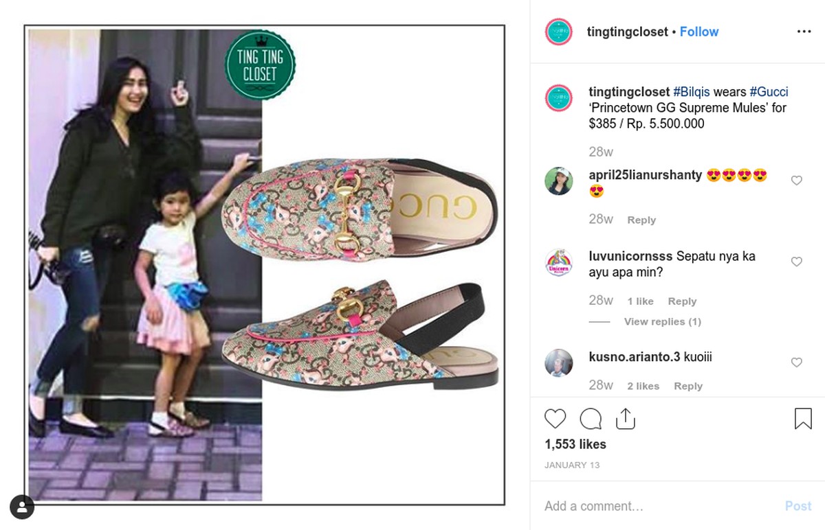 Bilqis Khumairah Razak&comma; putri semata wayang Ayu Ting Ting sudah memiliki sejumlah barang mewah dengan harga fantastis&comma; intip yuk&excl;