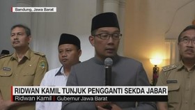 VIDEO: Ridwan Kamil Tunjuk Pengganti Sekda Jabar