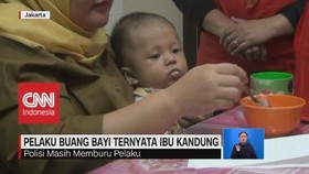 VIDEO: Pelaku Buang Bayi Ternyata Ibu Kandung