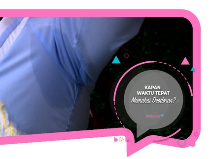 Kapan Waktu Tepat Memakai Deodoran?