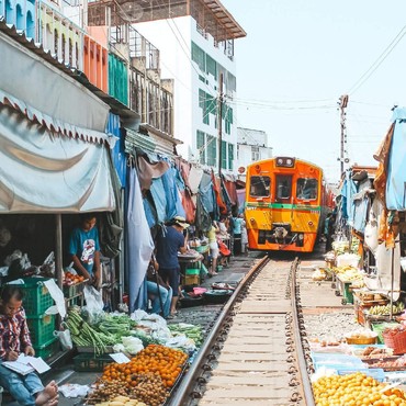 Ini Lo Pasar yang Paling Ekstrem di Thailand