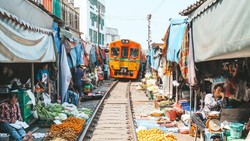 Ini Lo Pasar yang Paling Ekstrem di Thailand