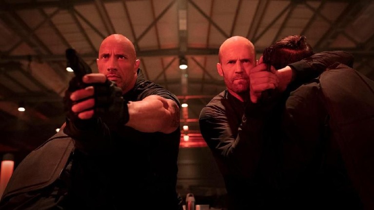 Simak beberapa adegan dalam film 'Fast & Furious Presents: Hobbs & Shaw yang tayang 31 Juli 2019'