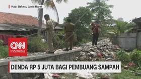 VIDEO: Denda Rp 5 Juta Bagi Pembuang Sampah