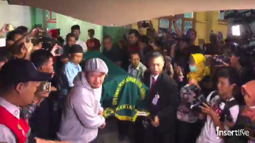 Jenazah Agung Hercules Sudah Dibawa ke Bandung