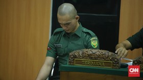Prada DP Sempat Nonton Televisi saat Mutilasi Jenazah Kekasih