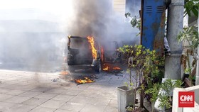 Mobil Meledak di Gereja Surabaya, Polisi Pastikan Bukan Teror