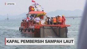 VIDEO: Kapal Pembersih Sampah Laut