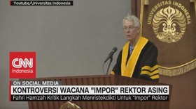 VIDEO: Kontroversi Wacana 'Impor' Rektor Asing