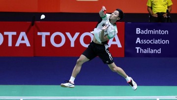 Shesar Hiren Rhustavito di Thailand Open 2019