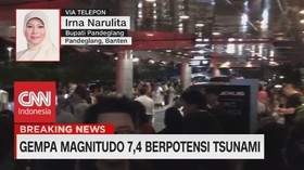 VIDEO: Bupati Pandeglang: Warga Dievakuasi ke Tempat Aman