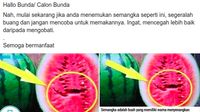 Viral Konsumsi Semangka yang Retak Bisa Bikin Kanker, Bagaimana Faktanya?